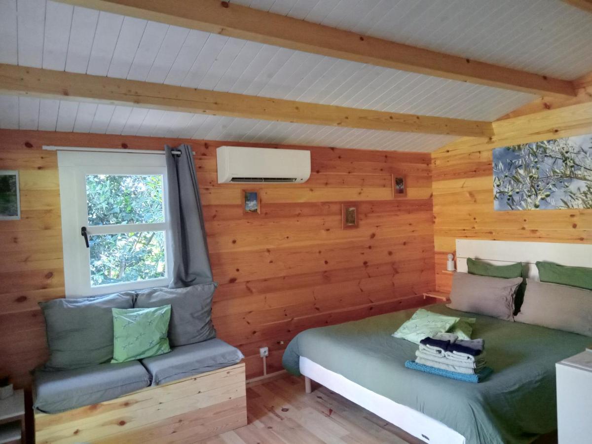 Chalet "Le Petit Olivier" Gites Appart 'Hotel L'Echappee Belle D'Aubenas Logement 2 Sur 3 Ngoại thất bức ảnh