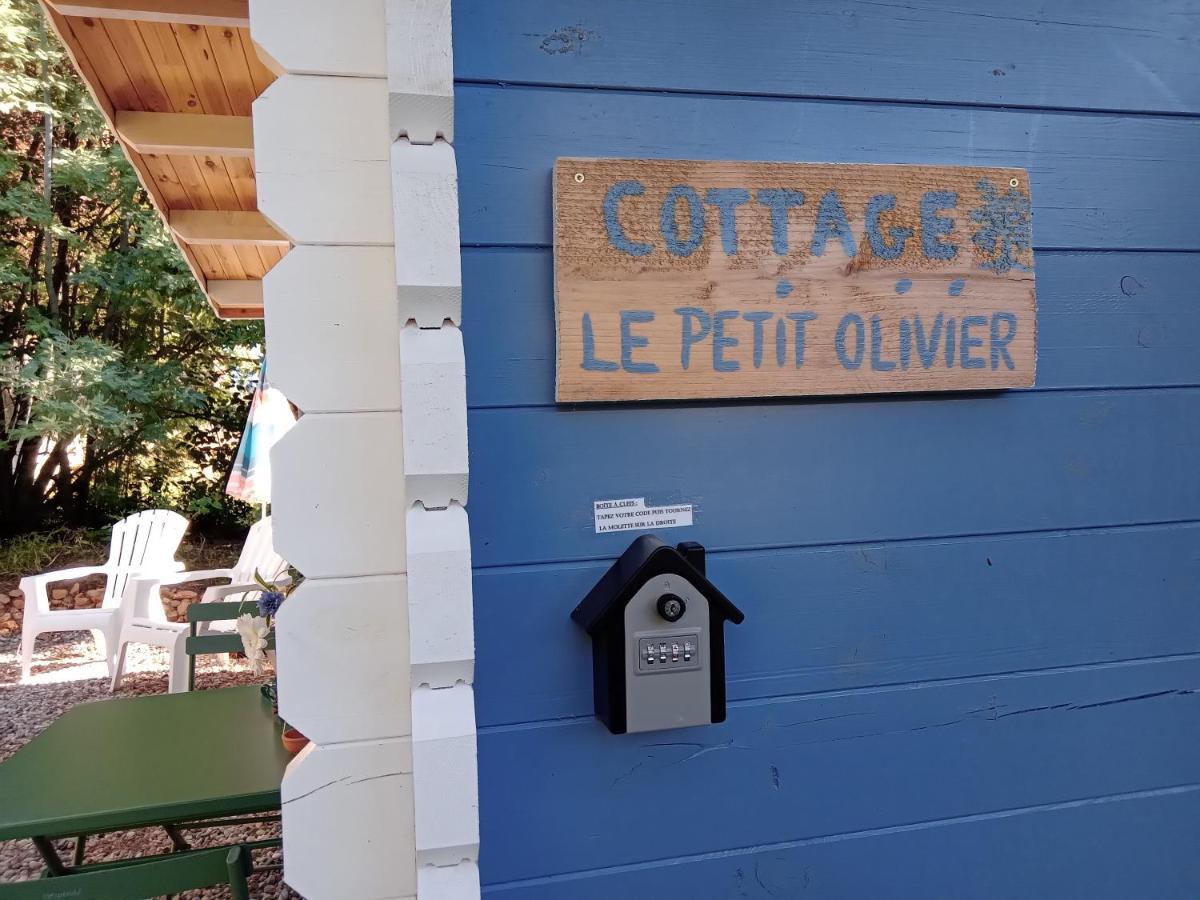 Chalet "Le Petit Olivier" Gites Appart 'Hotel L'Echappee Belle D'Aubenas Logement 2 Sur 3 Ngoại thất bức ảnh
